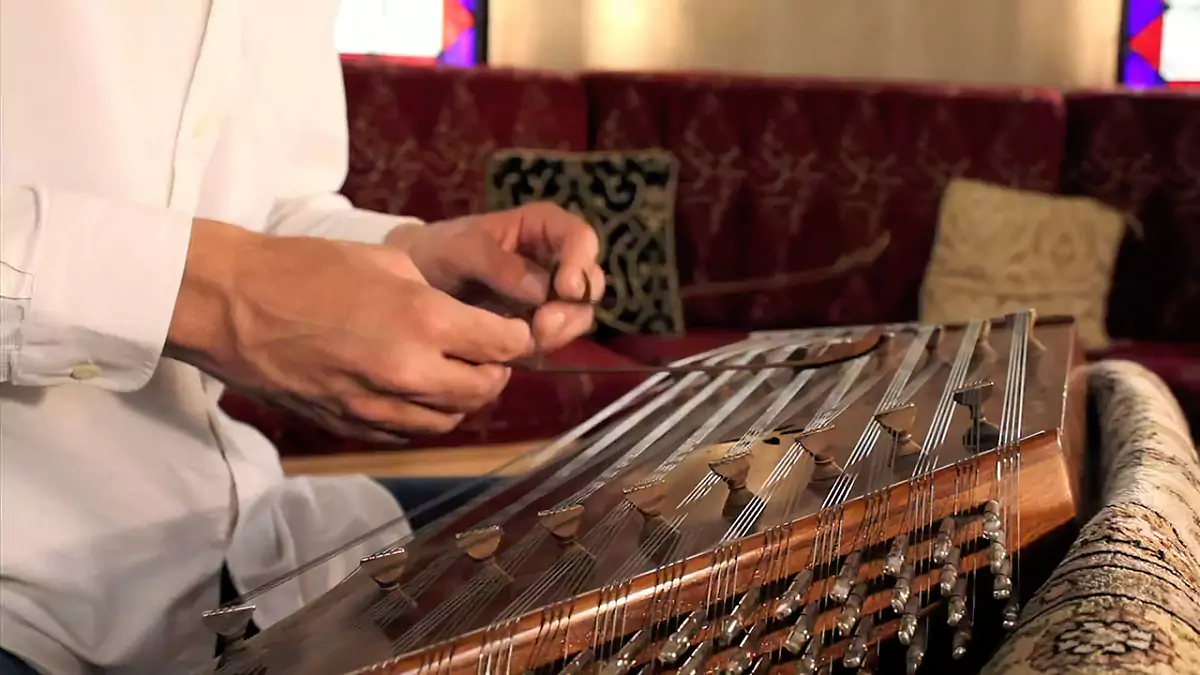 اجزای ساز سنتور