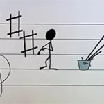 انیمیشنِ موسیقایی بر اساس والسِ دانوبِ آبیِ