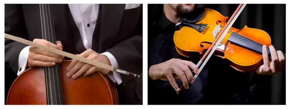 تفاوت ویولون و ویولون سل